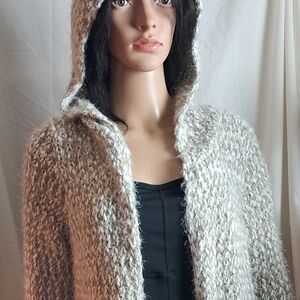 Women's Cadence Soft Hooded Knit Cardigan Size Medium